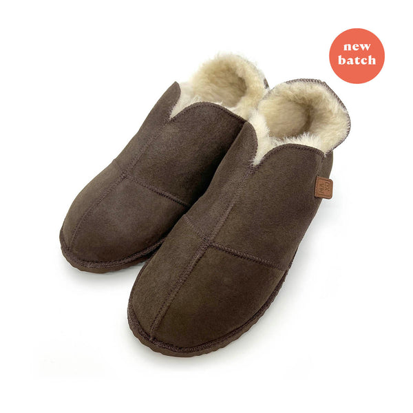 MERDANA TRUFFLE + CREAM / Limited edition slippers