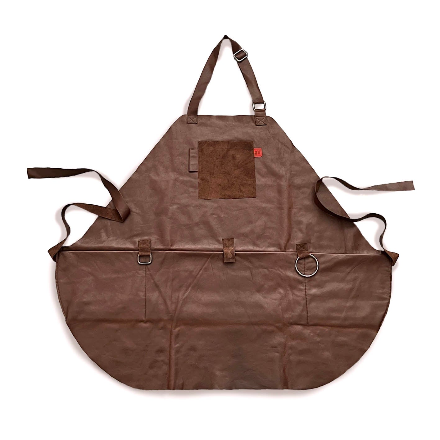 KORU Leather Apron / Conker Brown