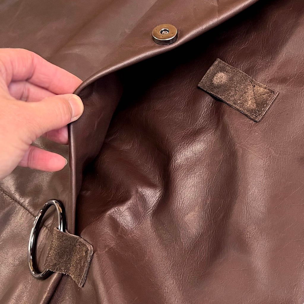 KORU Leather Apron / Conker Brown