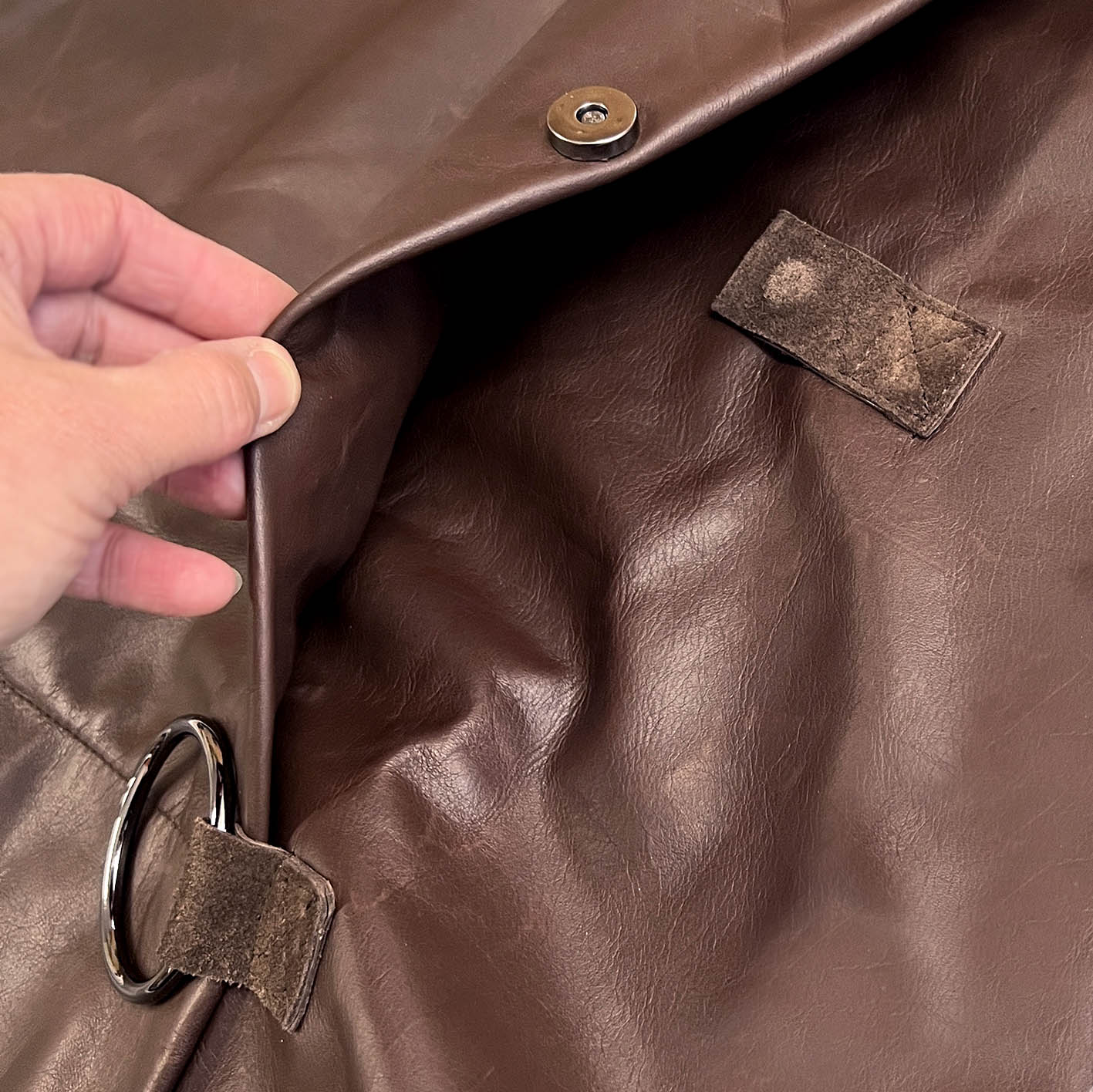 KORU Leather Apron / Conker Brown