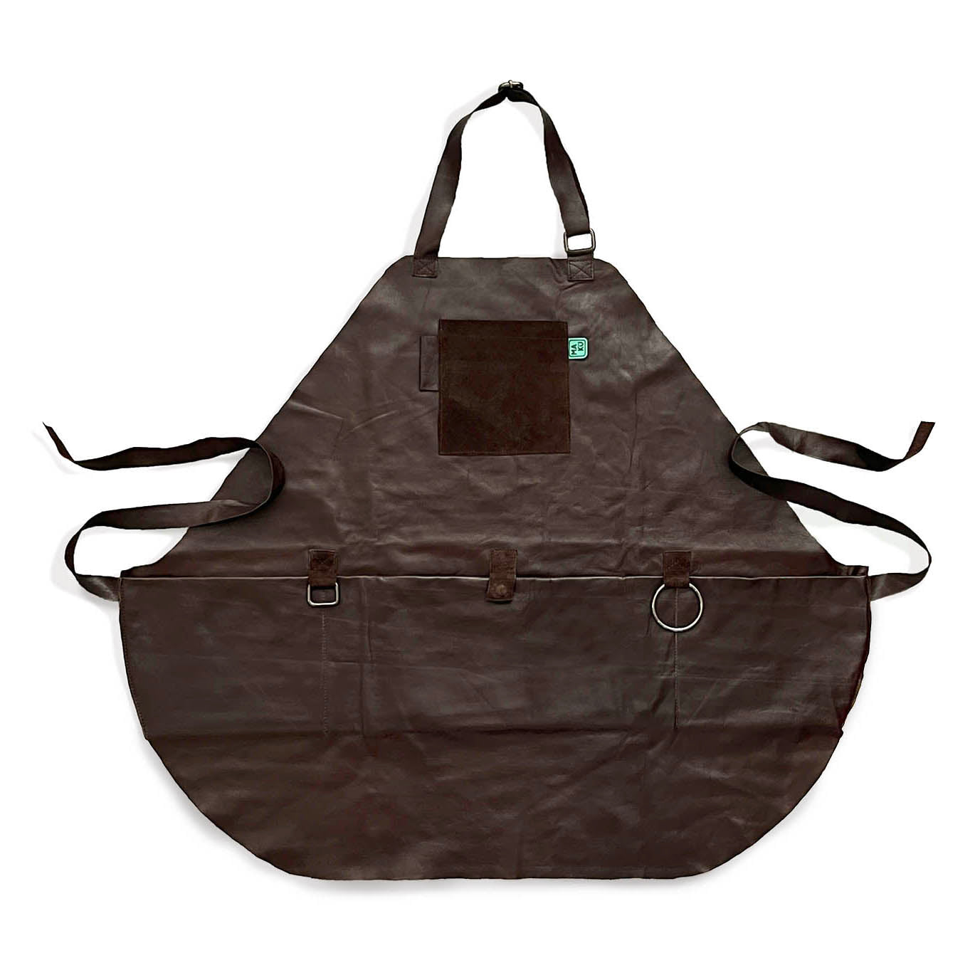 KORU Leather Apron / Dark Brown