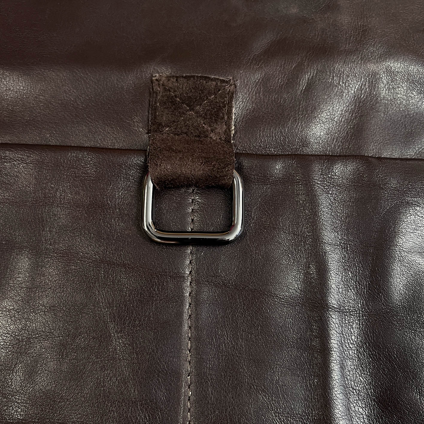 KORU Leather Apron / Dark Brown