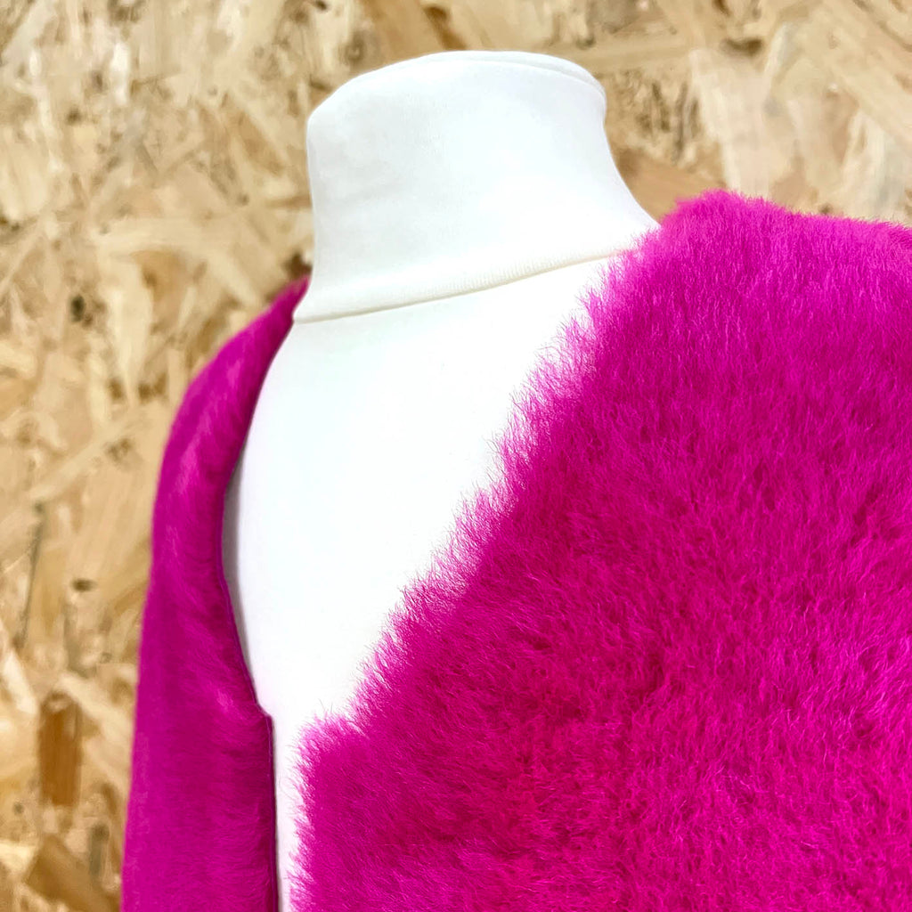 GAMZI KIDS' REVERSIBLE GILET / FUCHSIA