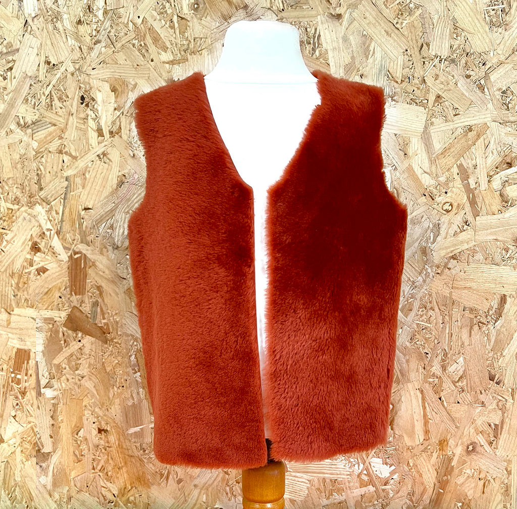 GAMZI KIDS' REVERSIBLE GILET / SIENNA