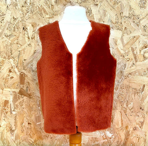 GAMZI KIDS' REVERSIBLE GILET / SIENNA