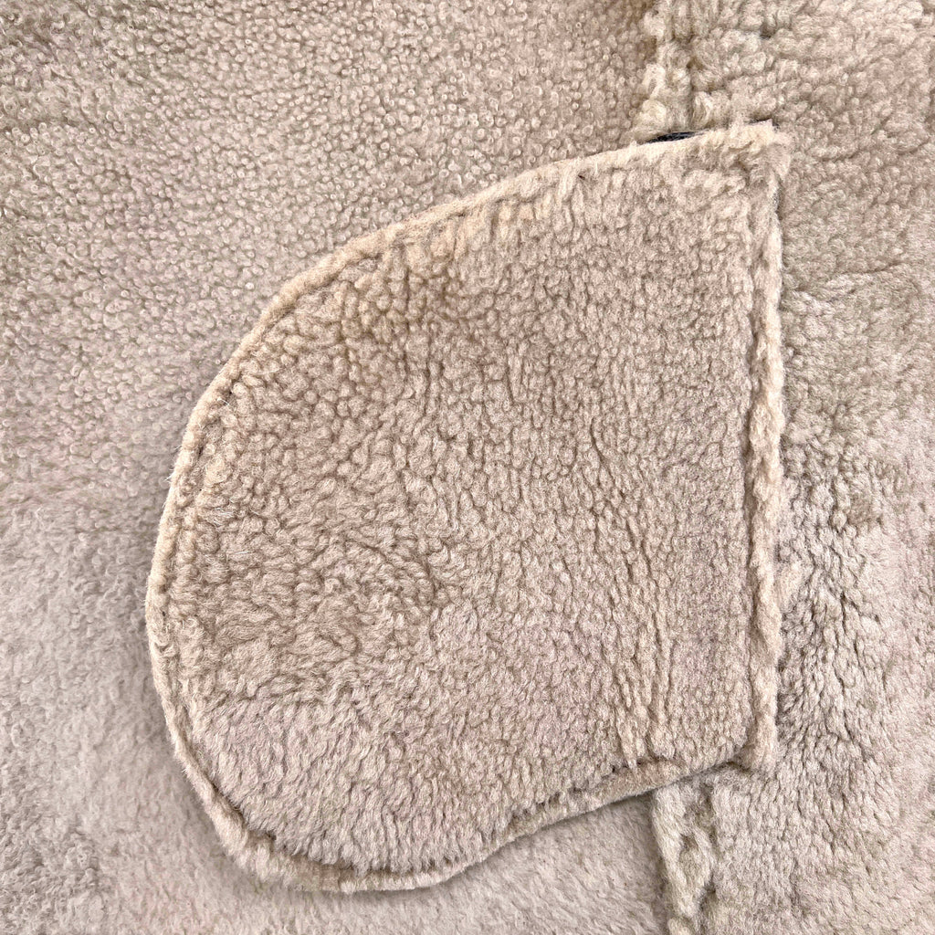 MEN'S GILET / PILOT BROWN TEXTURED