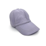 PEAK CAP / Lilac Leather