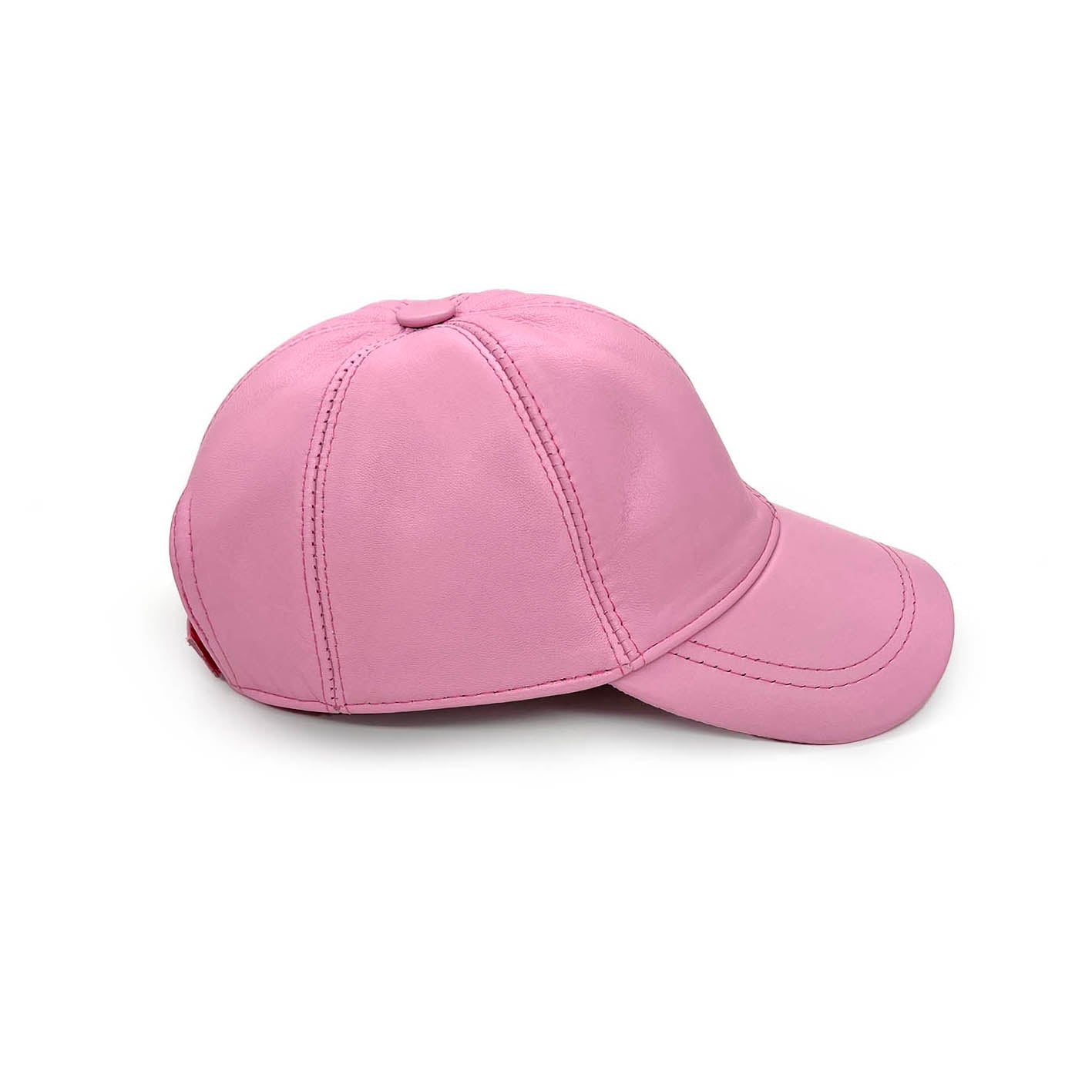 PEAK CAP / Pink Marshmallow Leather