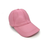 PEAK CAP / Pink Marshmallow Leather