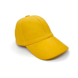 PEAK CAP / Sunshine Yellow Leather