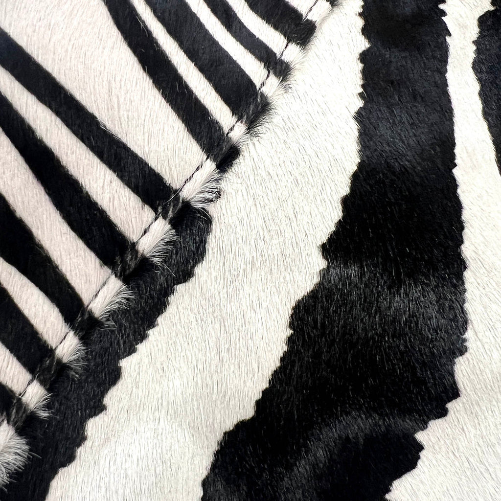 HOPI Double Zebra + Gold Leather / Cross-body bag