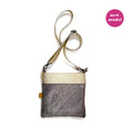 HOPI Pewter + Gold / Cross-body bag