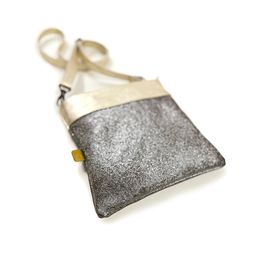 HOPI Pewter + Gold / Cross-body bag