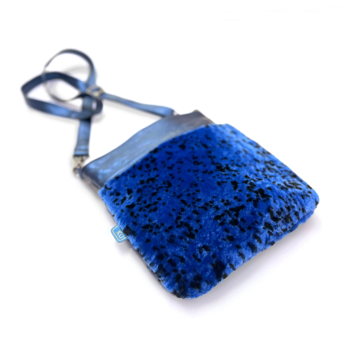 HOPI Speckled Blue + Metallic / Cross-body bag