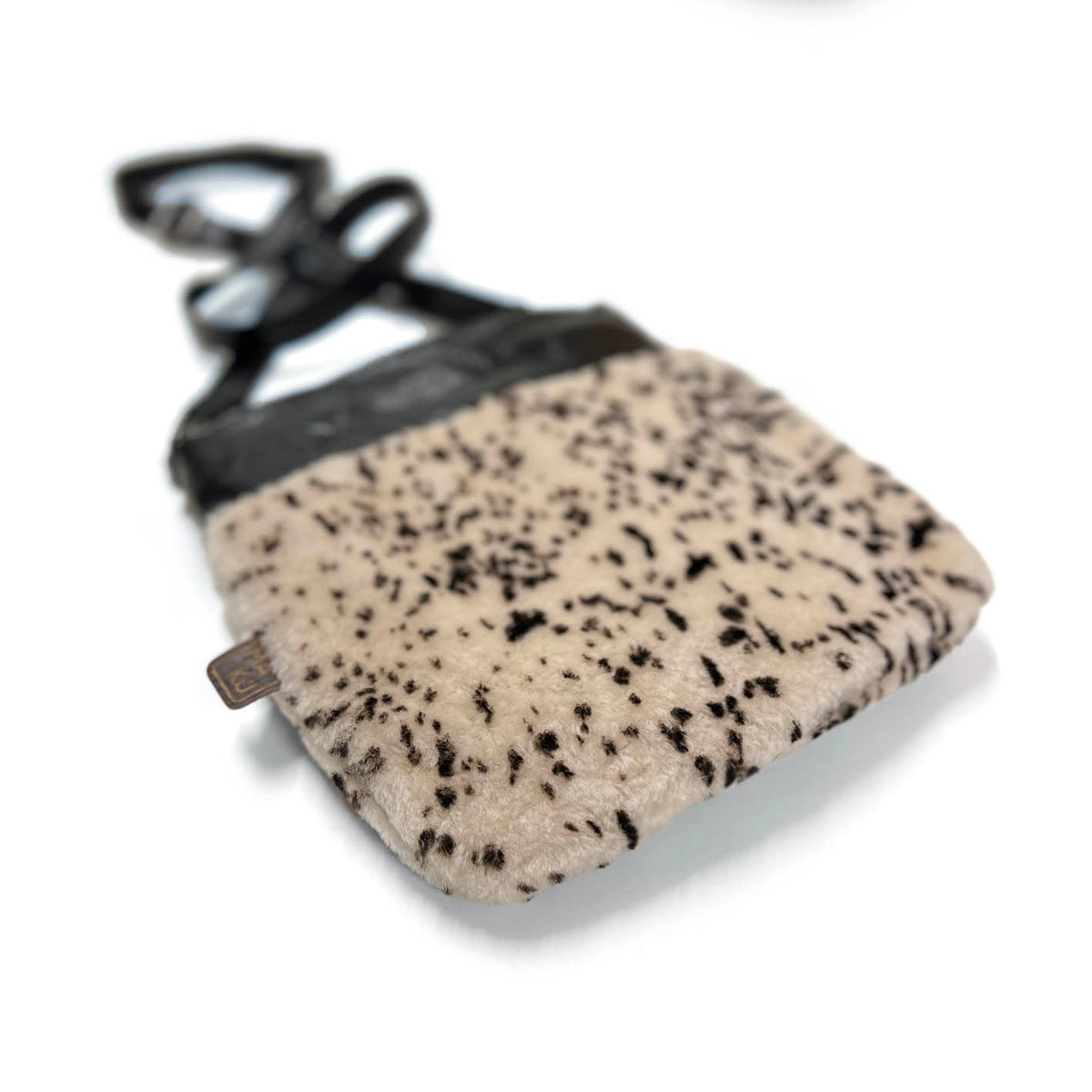 HOPI Speckled Natural + Black / Cross-body bag