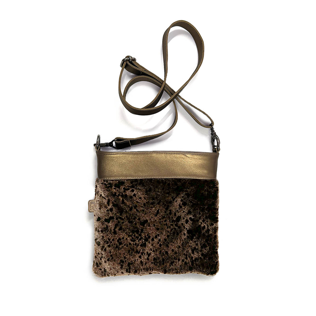 HOPI Truffle Scatter + Gold / Cross-body bag
