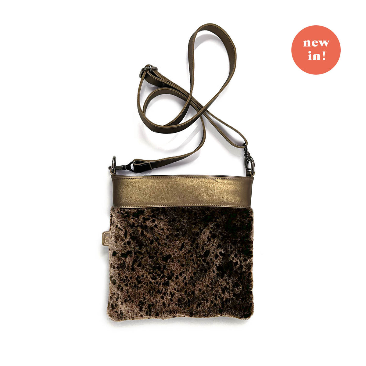 HOPI Truffle Scatter + Gold / Cross-body bag