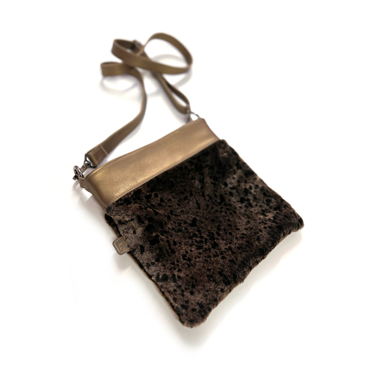 HOPI Truffle Scatter + Gold / Cross-body bag