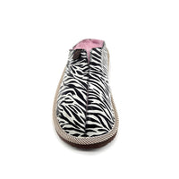 POLIN ZEBRA PRINT + CANDY / Sheepskin slippers