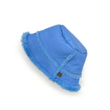 BUCKET HAT / Sky Blue Leather