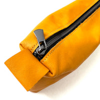 MIBA MINI LEATHER BAG / Warm Yellow Leather