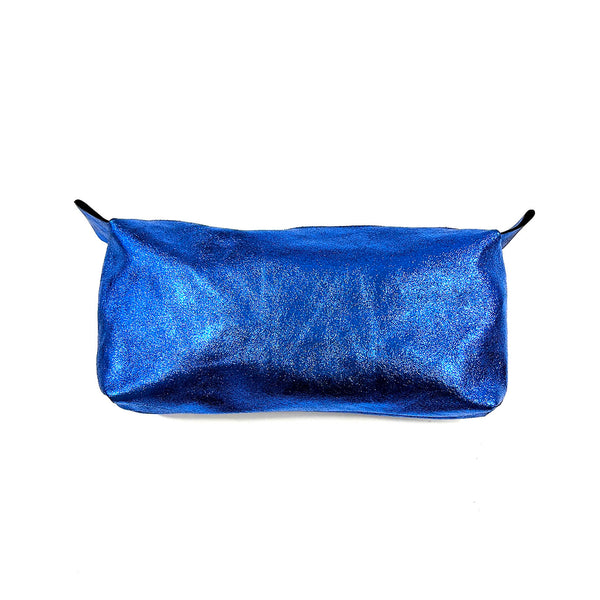 MIBA MINI LEATHER BAG / Electric Blue