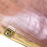 MIBA LEATHER SLOUCH BAG / Pearly Pink