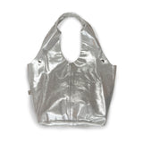 MIBA LEATHER SLOUCH BAG / Silver Speckle