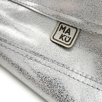 MIBA LEATHER SLOUCH BAG / Silver Speckle