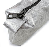 MIBA LEATHER SLOUCH BAG / Silver Speckle
