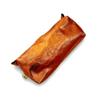 MIBA LEATHER SLOUCH BAG / Dark Tangerine