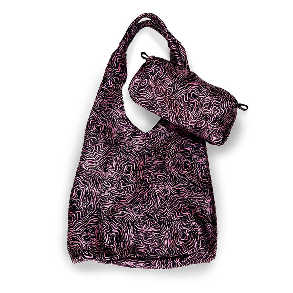 MIBA LEATHER SLOUCH BAG / Candy Doodle