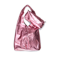 MIBA LEATHER SLOUCH BAG / Candy Crush