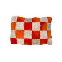 CHEQUER CUSHION COVER / RECTANGLE A