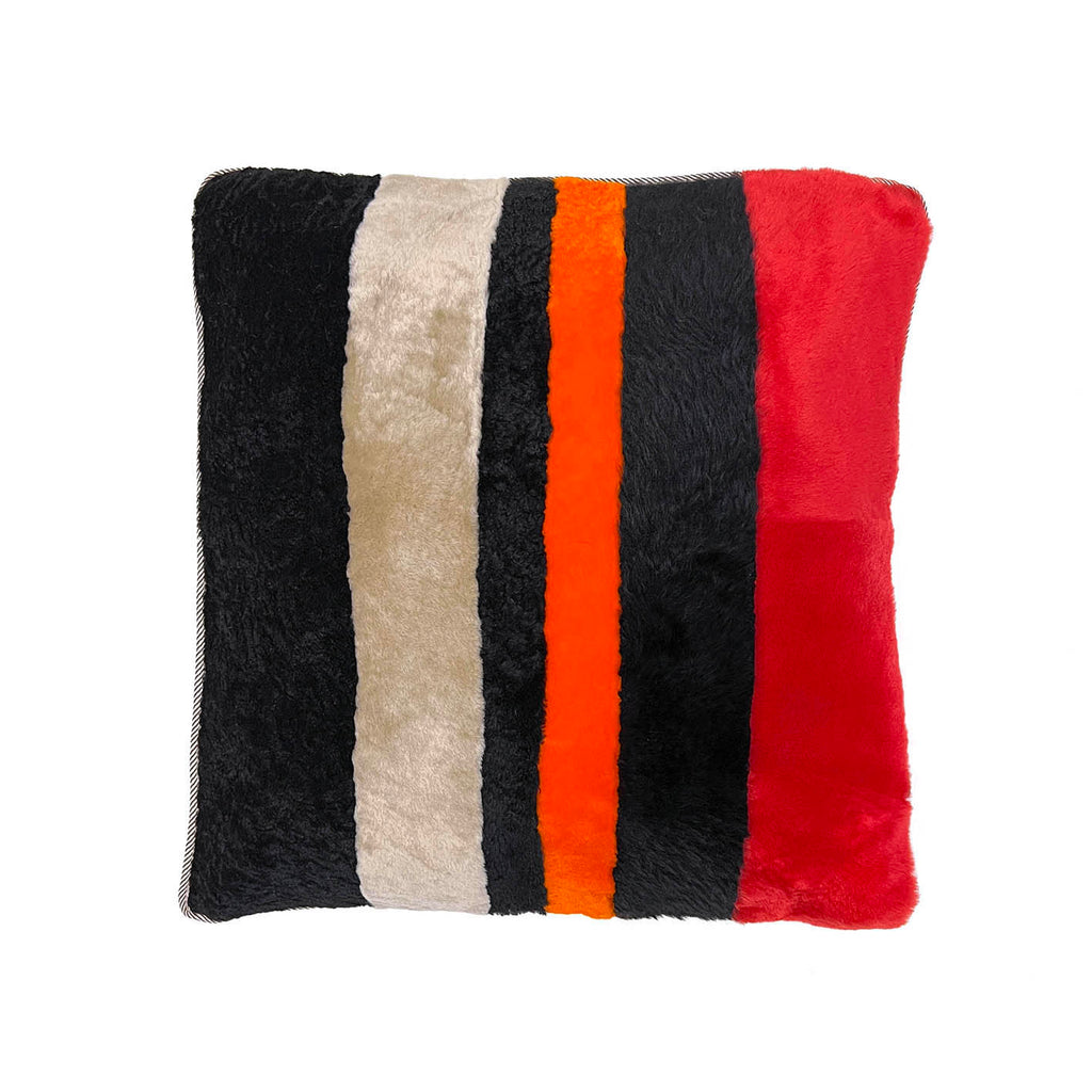 STRIPE CUSHION COVER / SQUARE D