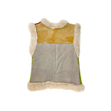 STEPPE kids' gilet S / Berry + Green