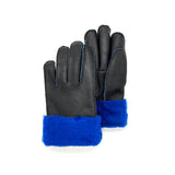 GLOVES / Black + Klein Blue