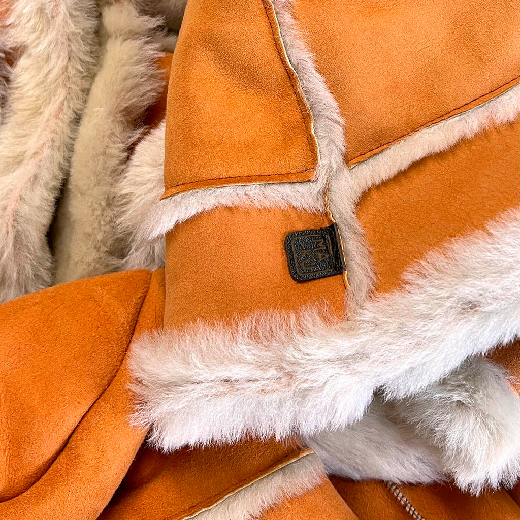 BUCKET HAT / Peach Suede