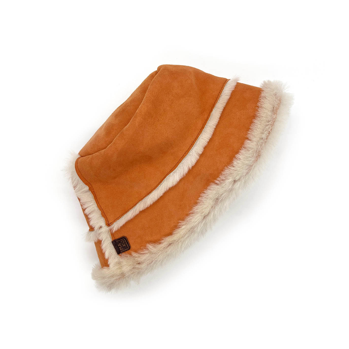 BUCKET HAT / Peach Suede