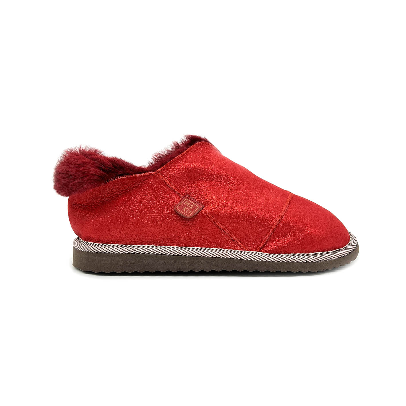 MERDANA RUBY GLAM NEW / Sheepskin slippers