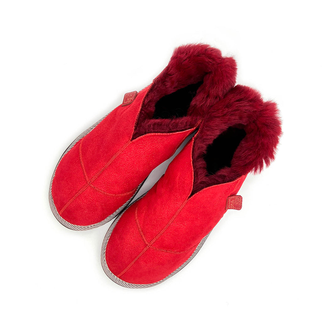 MERDANA RUBY GLAM NEW / Sheepskin slippers