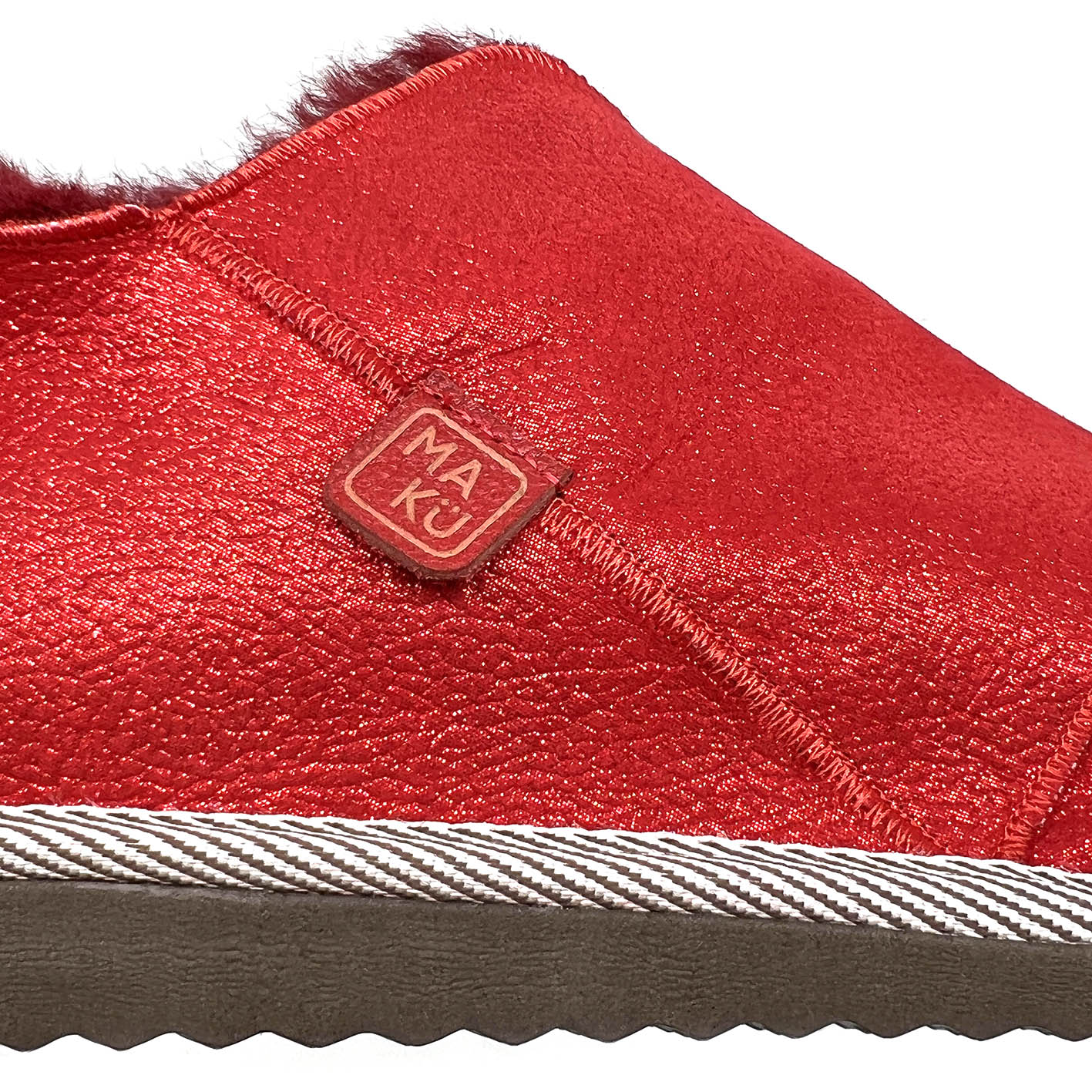 MERDANA RUBY GLAM NEW / Sheepskin slippers