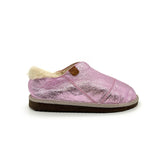 MERDANA METALLIC CANDYFLOSS + NATURAL / Limited edition slippers