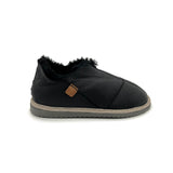 MERDANA BLACK LEATHER / Limited edition slippers