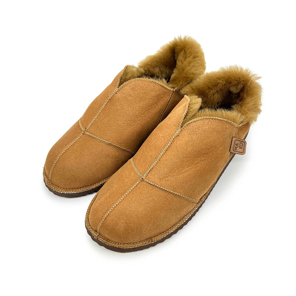 MERDANA SAND / Sheepskin slippers