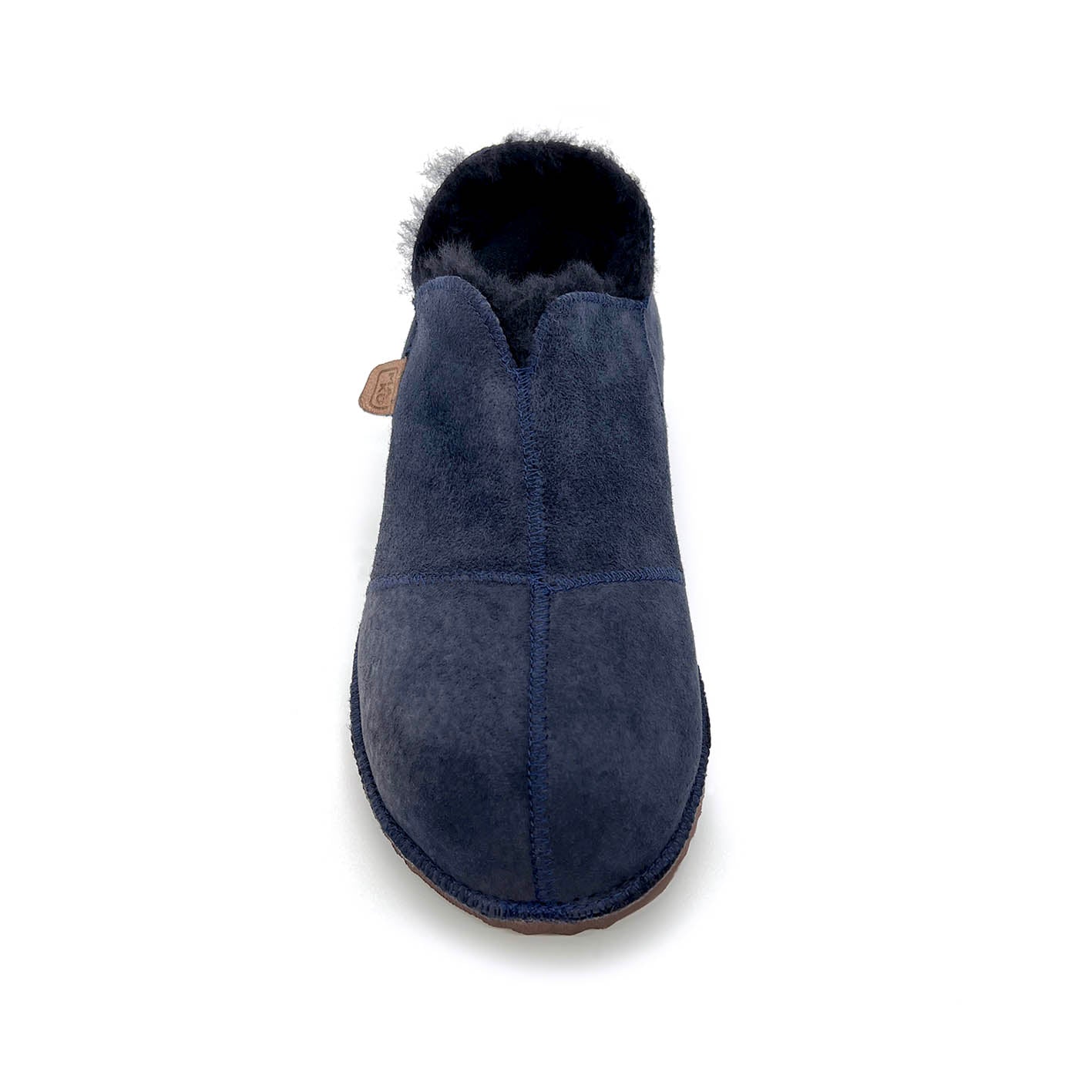 MERDANA NAVY / Sheepskin slippers