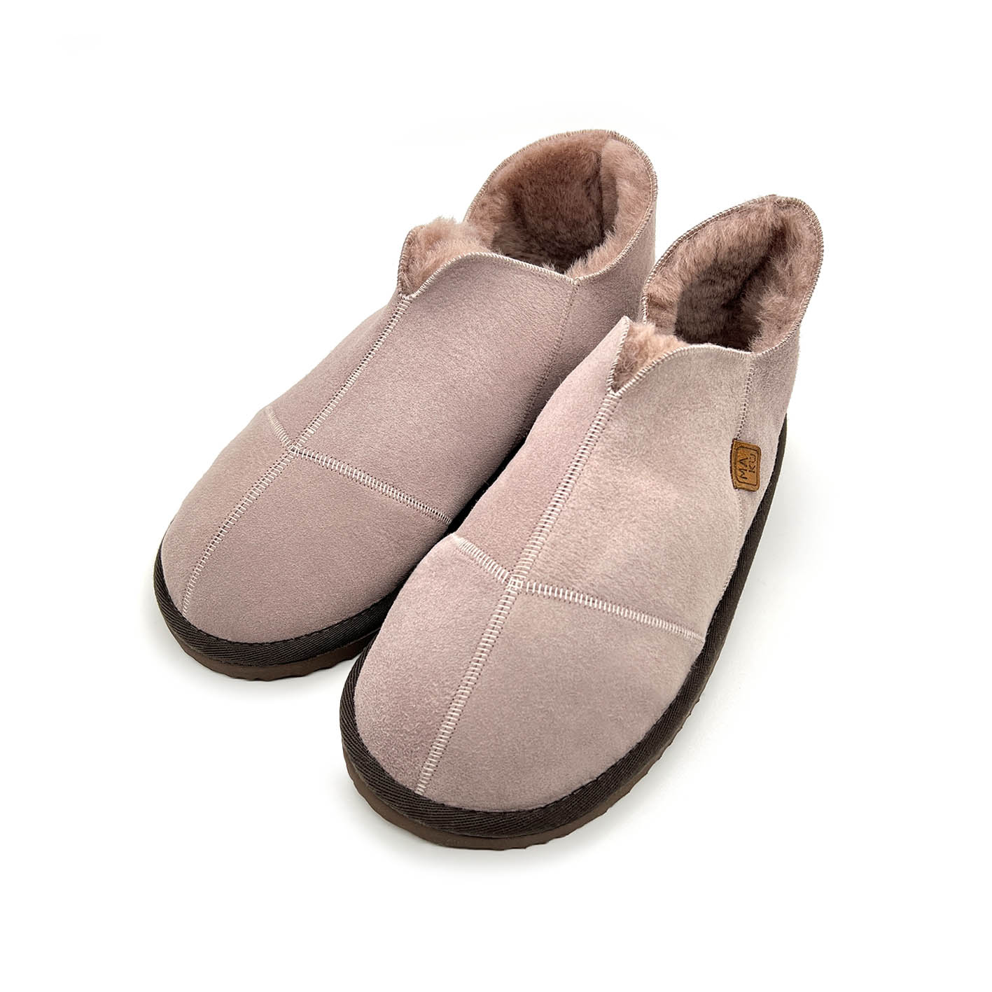 MERDANA DUSKY PINK / Sheepskin slippers