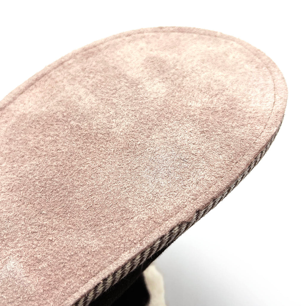 PATIQ SLATE + NATURAL / Sheepskin slippers