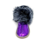 PATIQ BRAZILIAN PURPLE DUOTONE / Sheepskin slippers