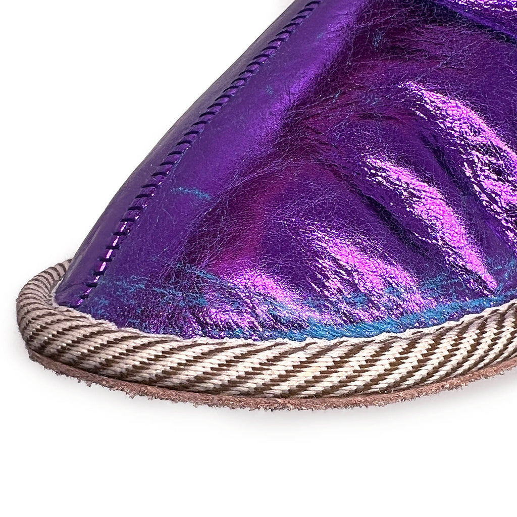 PATIQ BRAZILIAN PURPLE DUOTONE / Sheepskin slippers